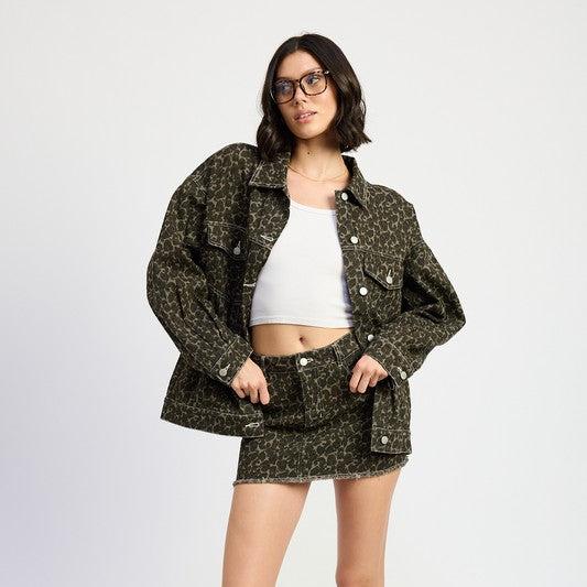 Cleo Oversized Denim Jacket