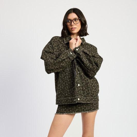 Cleo Oversized Denim Jacket