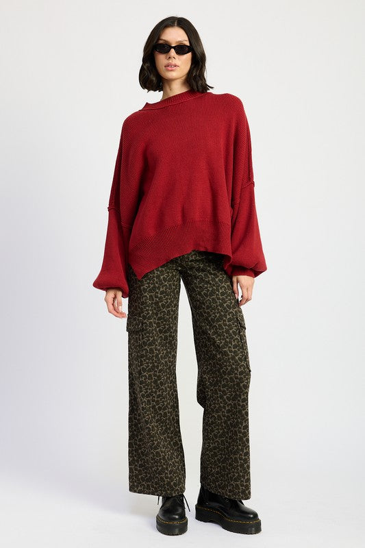 Leo Mid Rise Cargo Pants