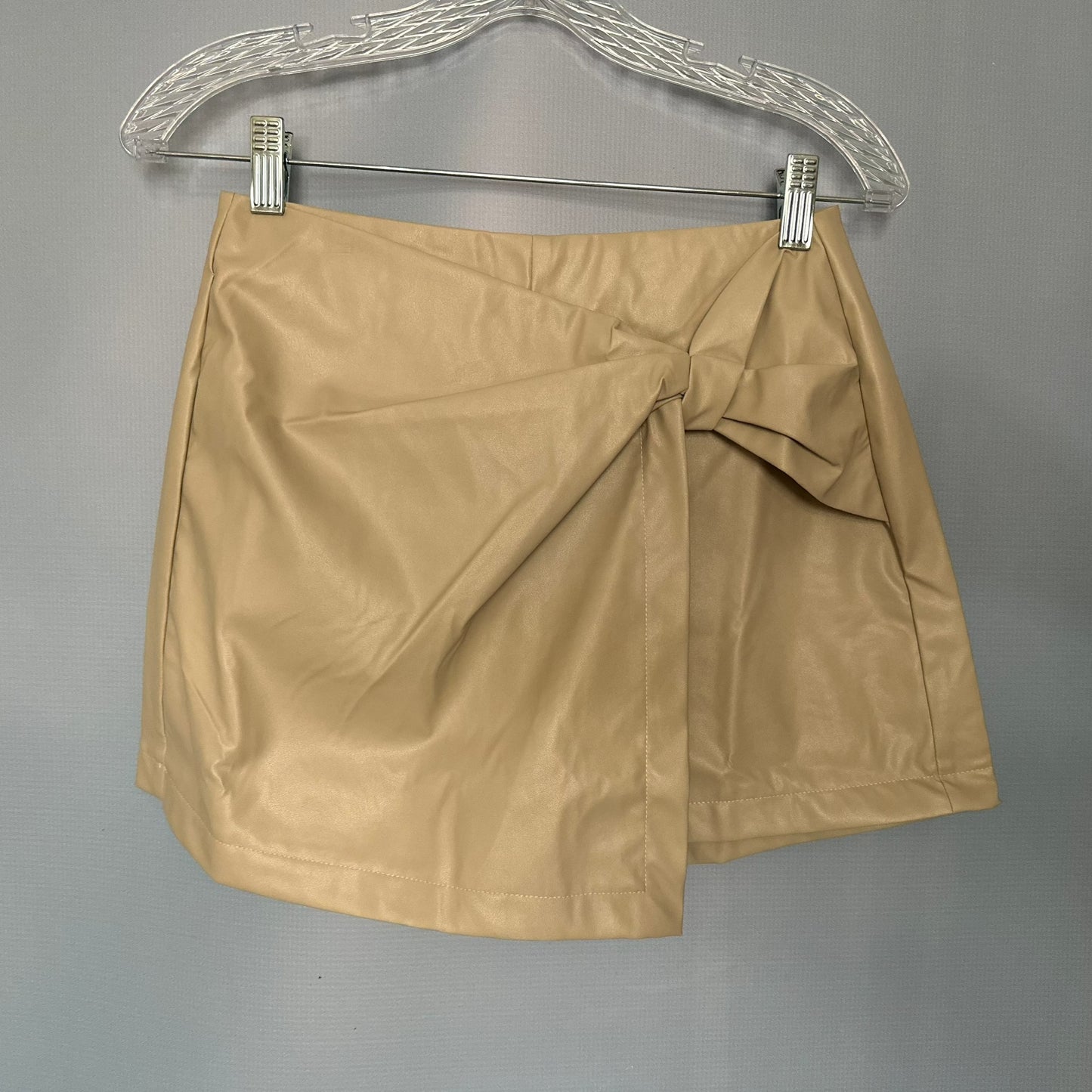 Taos Faux Leather Skort