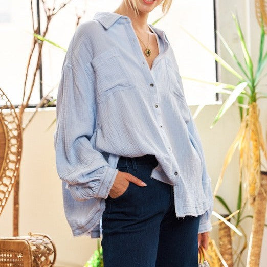 Lightweight Flowy Shirt
