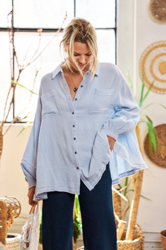 Lightweight Flowy Shirt