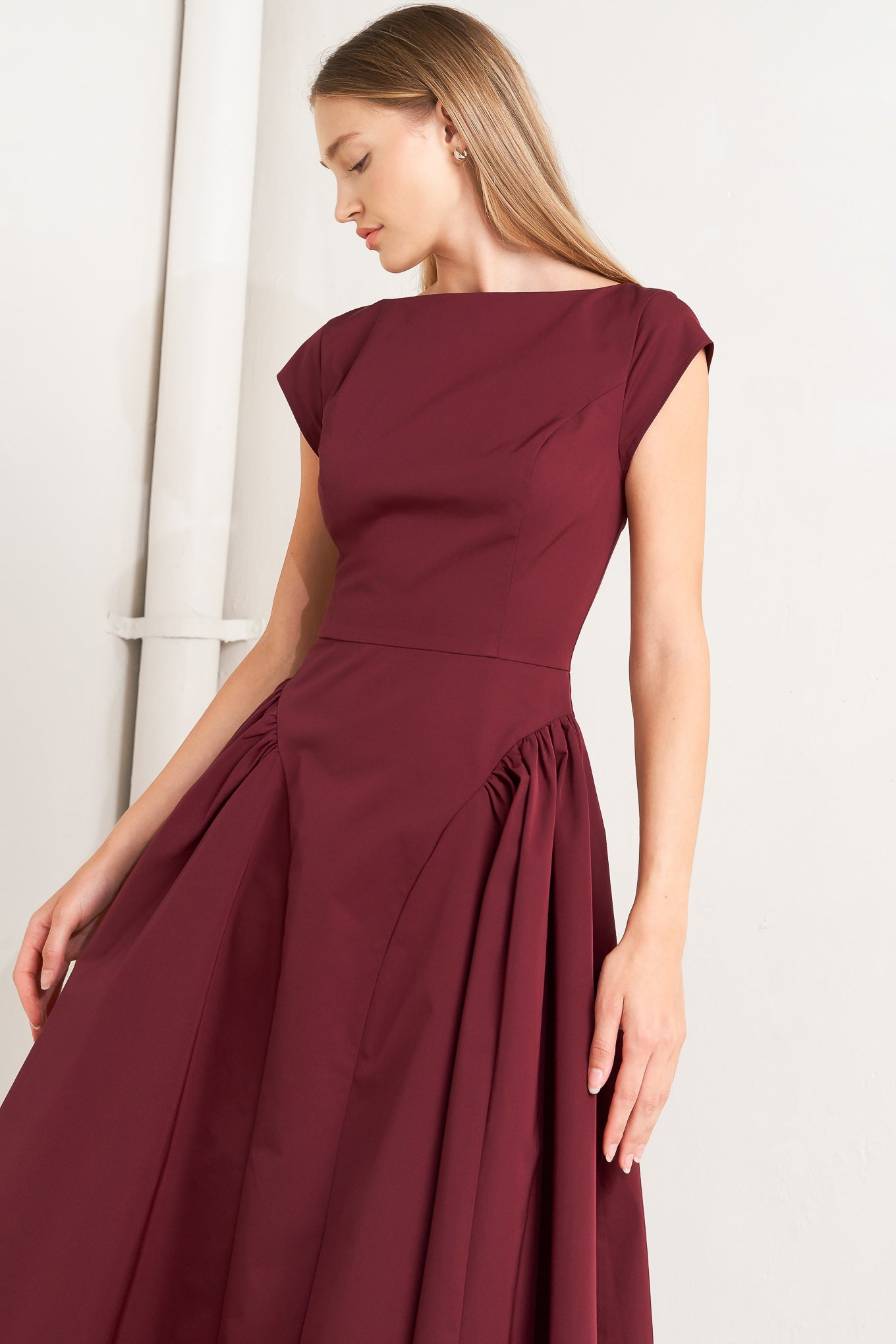 Romantic Vintage Midi Dress