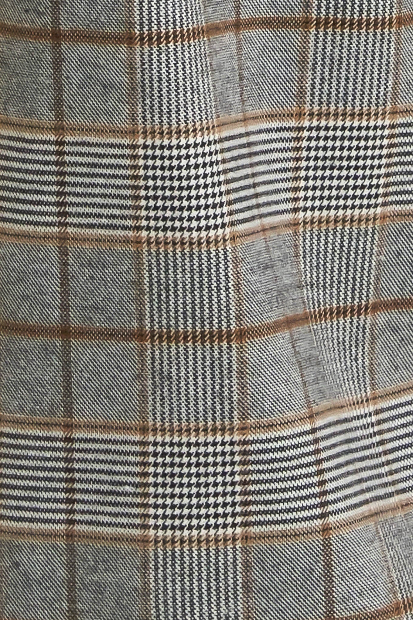 New Age Plaid Wide Leg Trousers