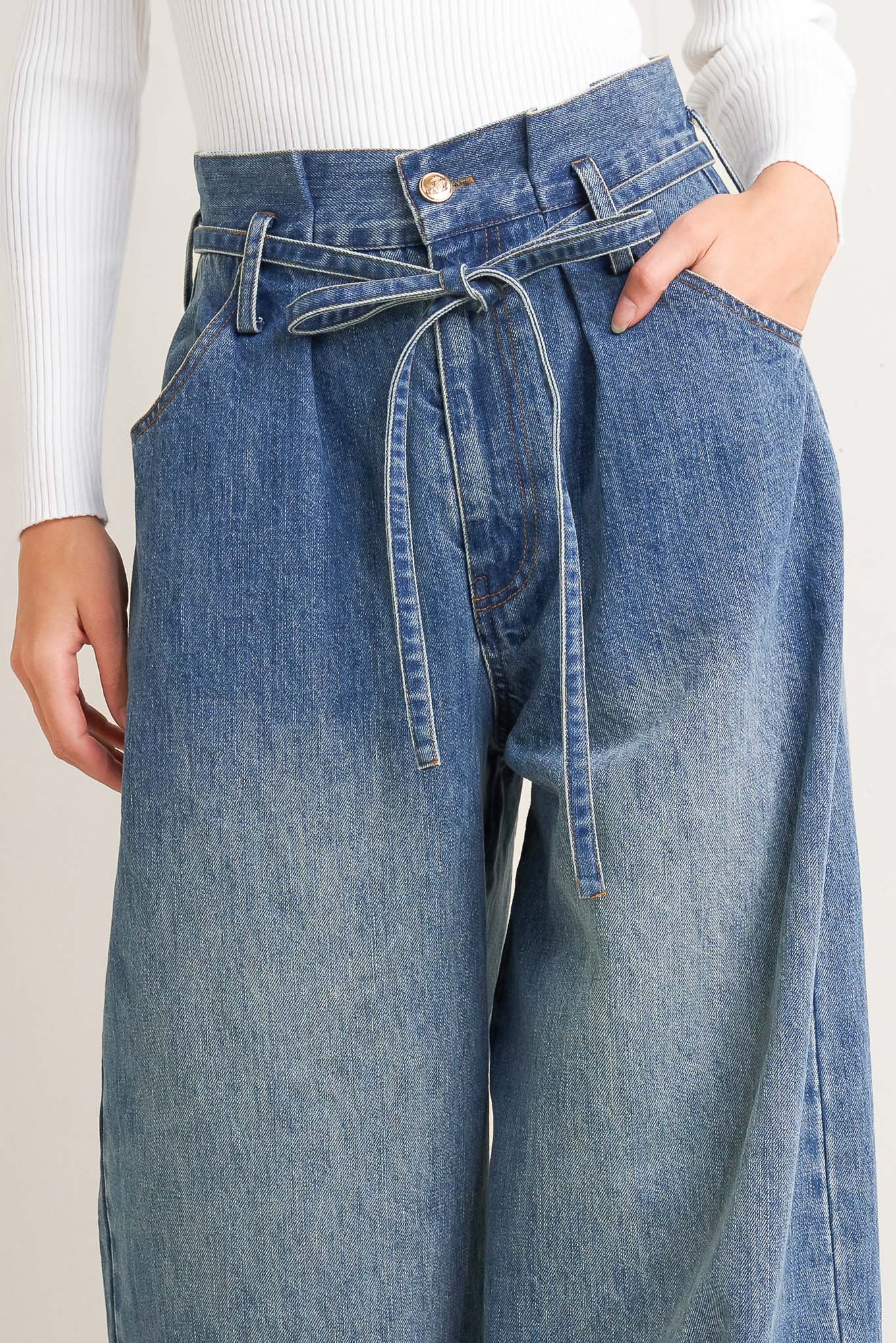 Vintage Balloon Leg Jeans