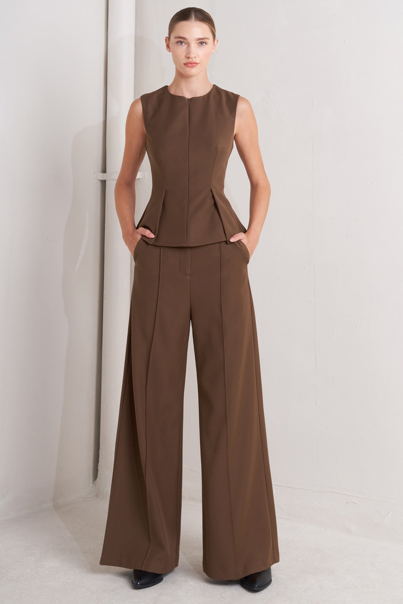 Couture Peplum Top