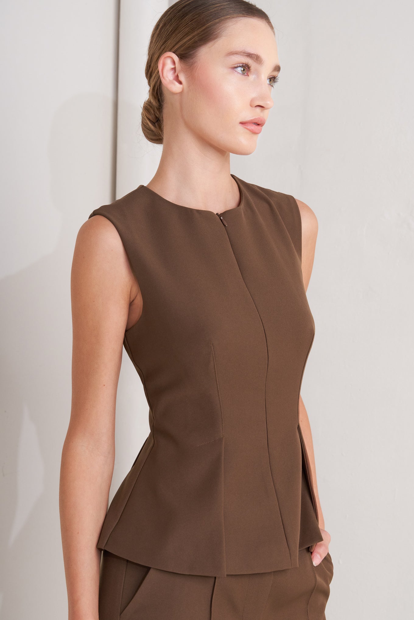 Couture Peplum Top