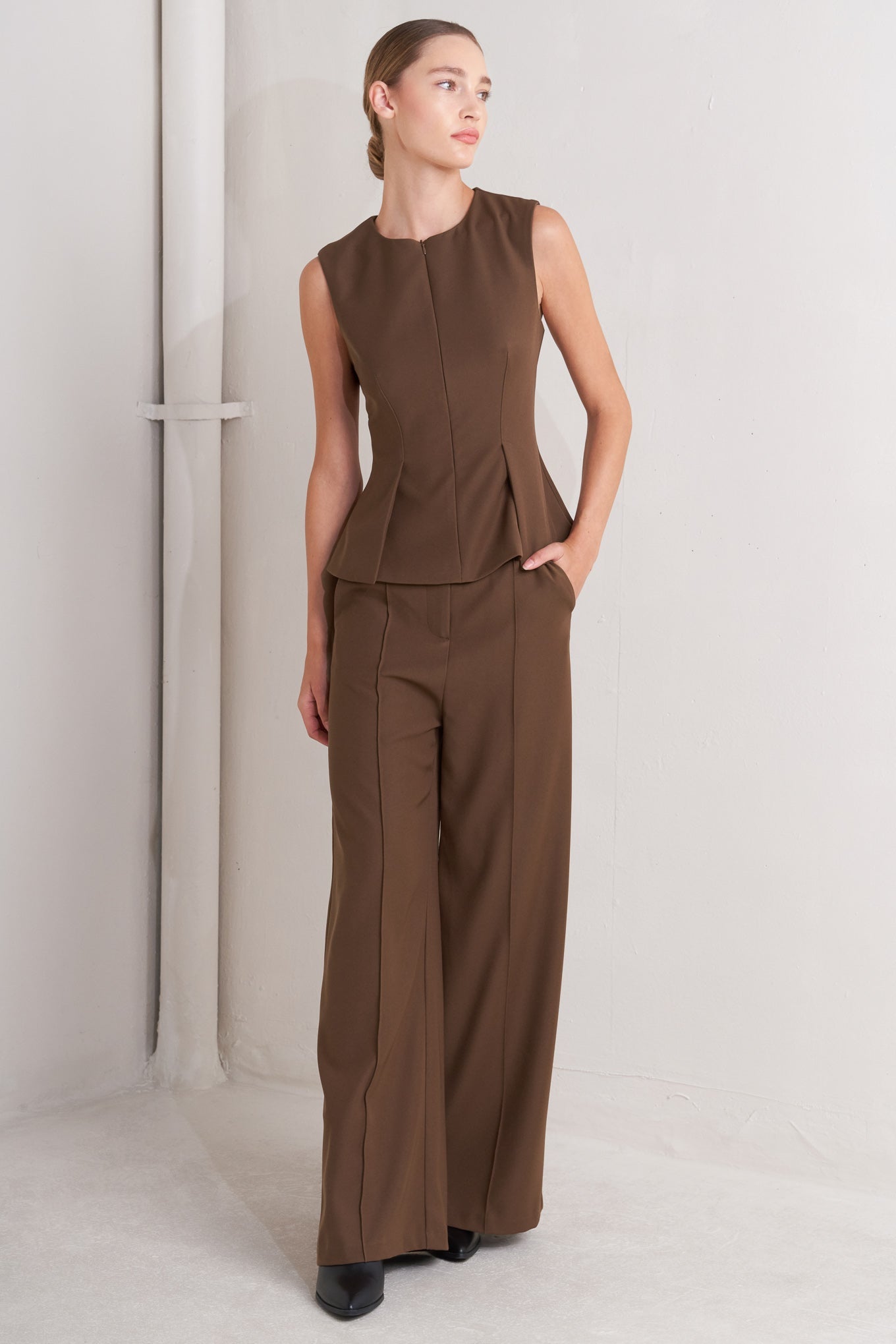 Couture Peplum Top