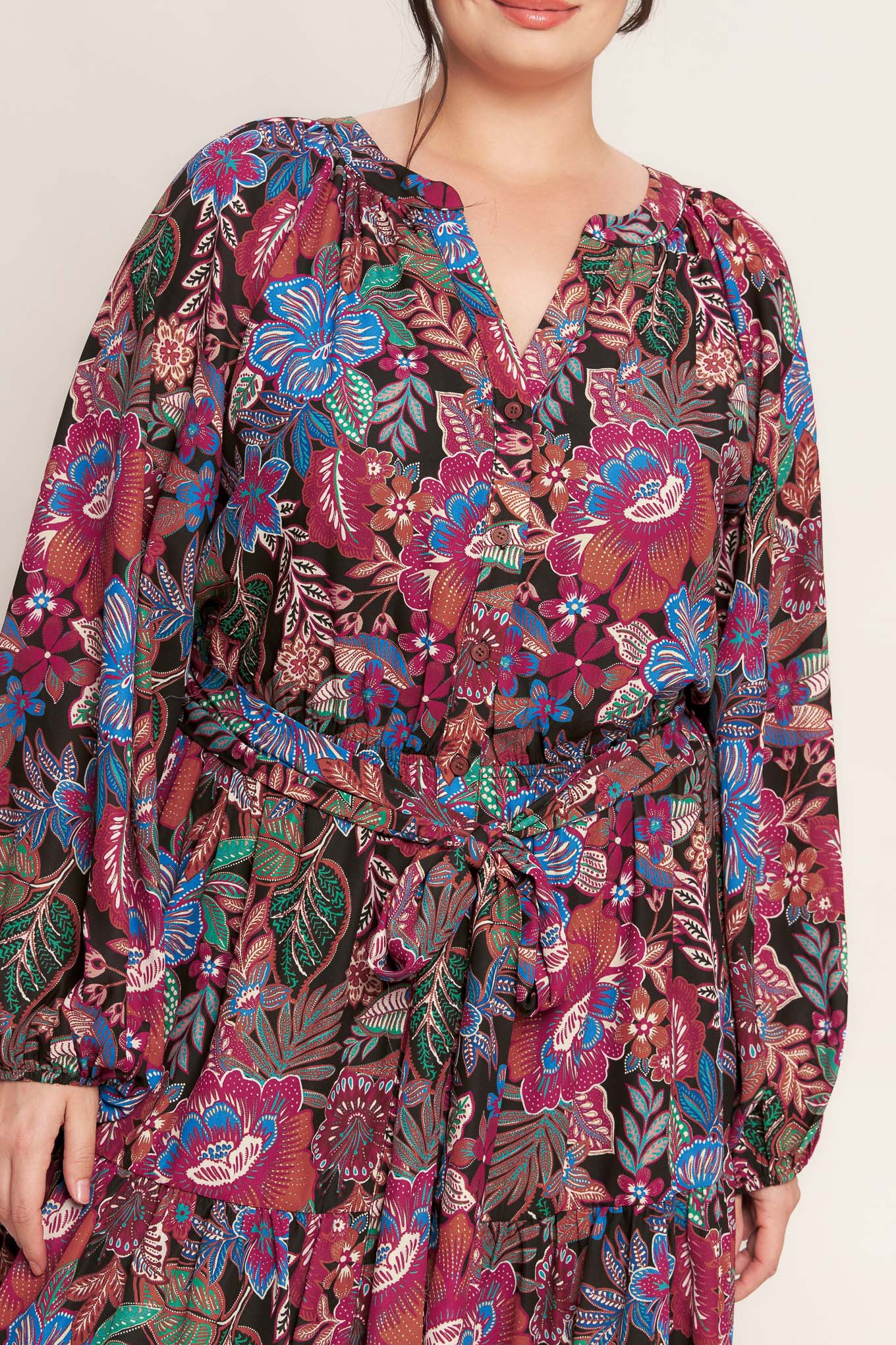 Bohemian Sunset Mini Dress