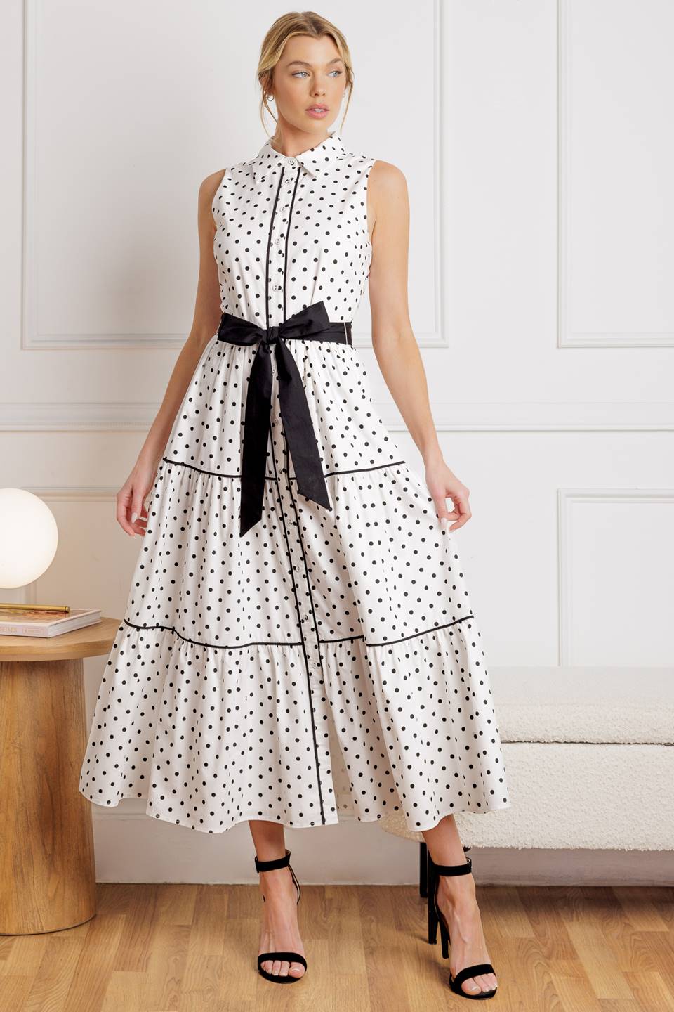 Afternoon Coffee Midi Dress