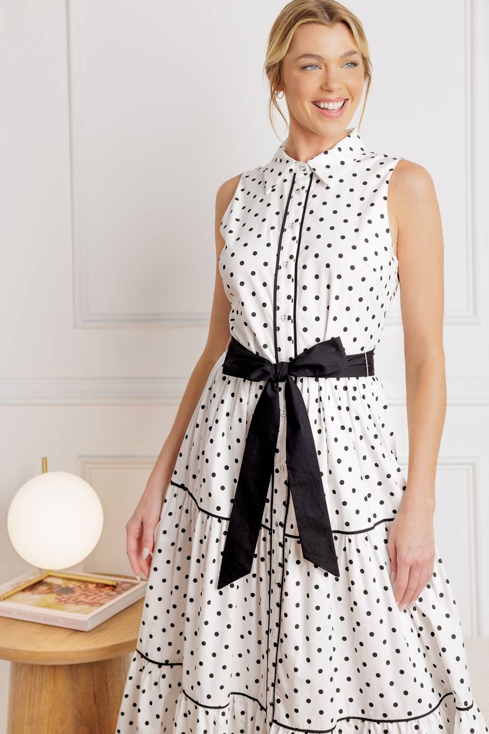 Afternoon Coffee Midi Dress