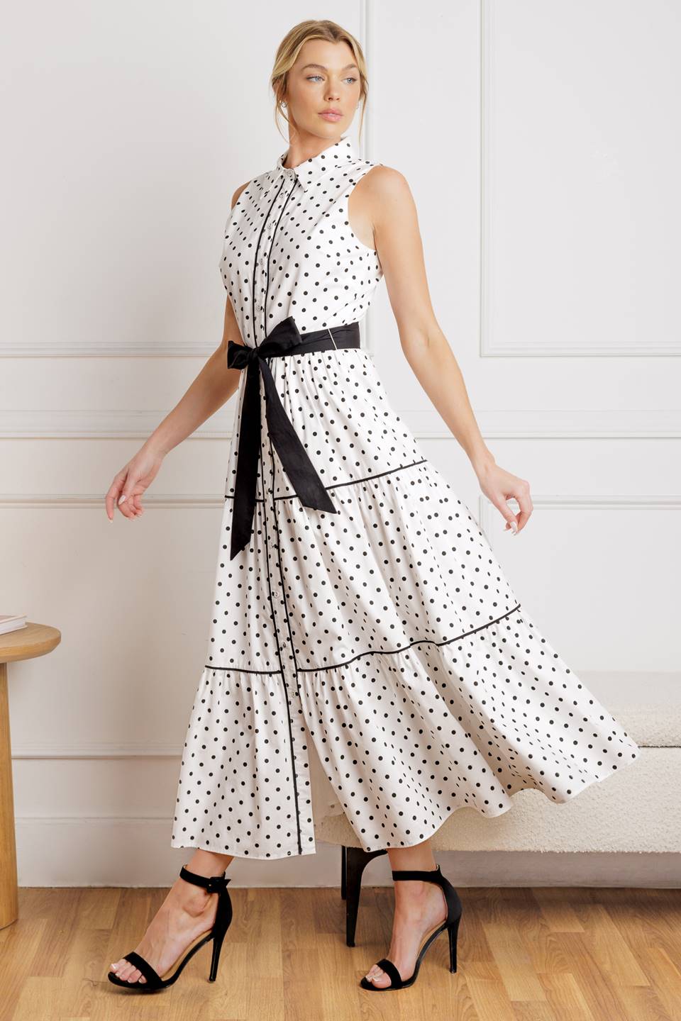 Afternoon Coffee Midi Dress