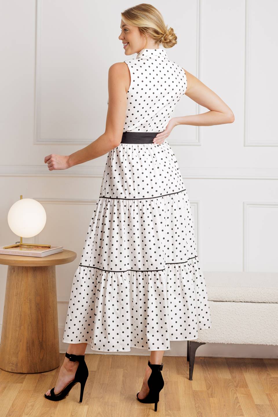 Afternoon Coffee Midi Dress