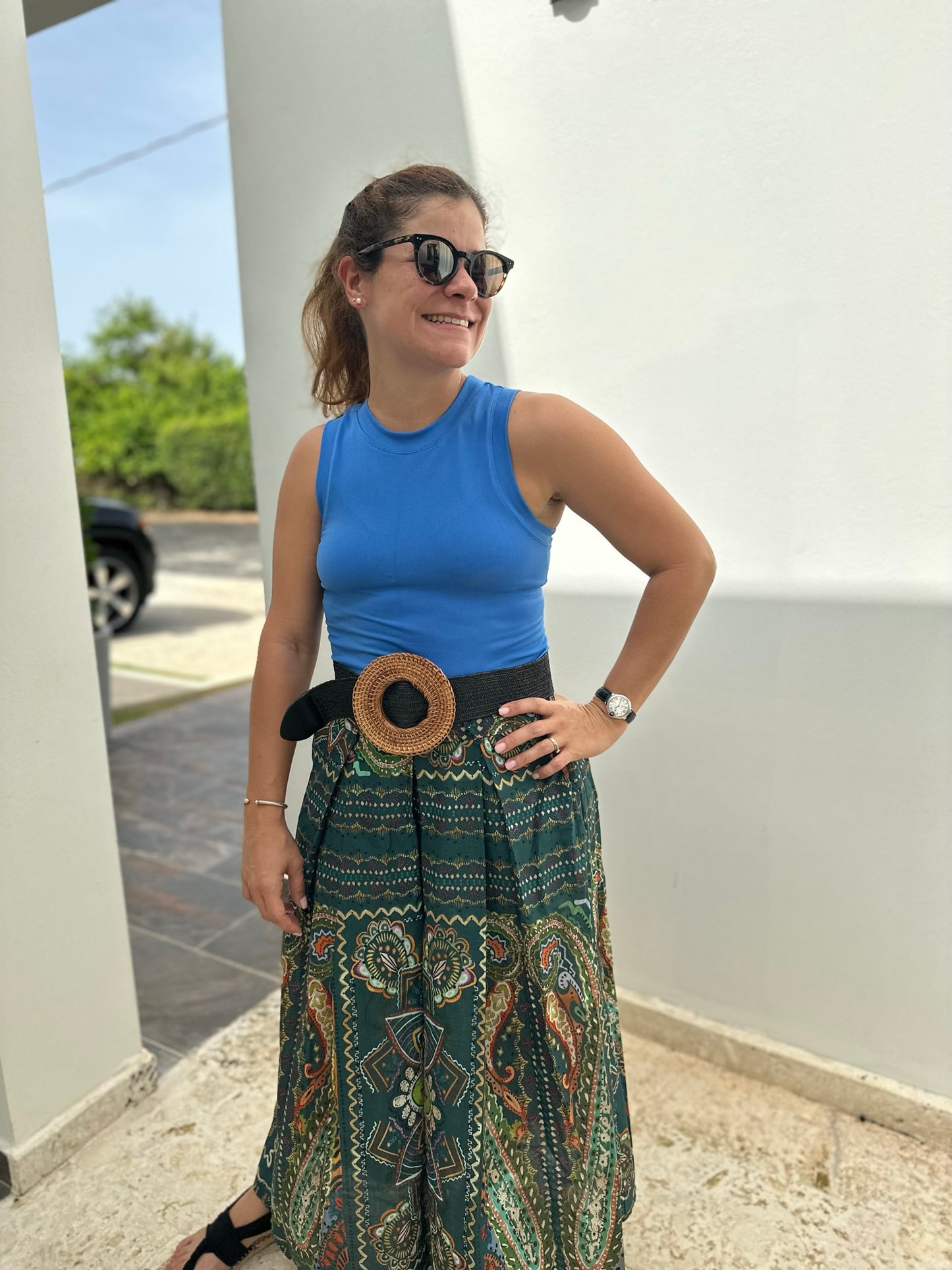 Tribal Maxi Skirt