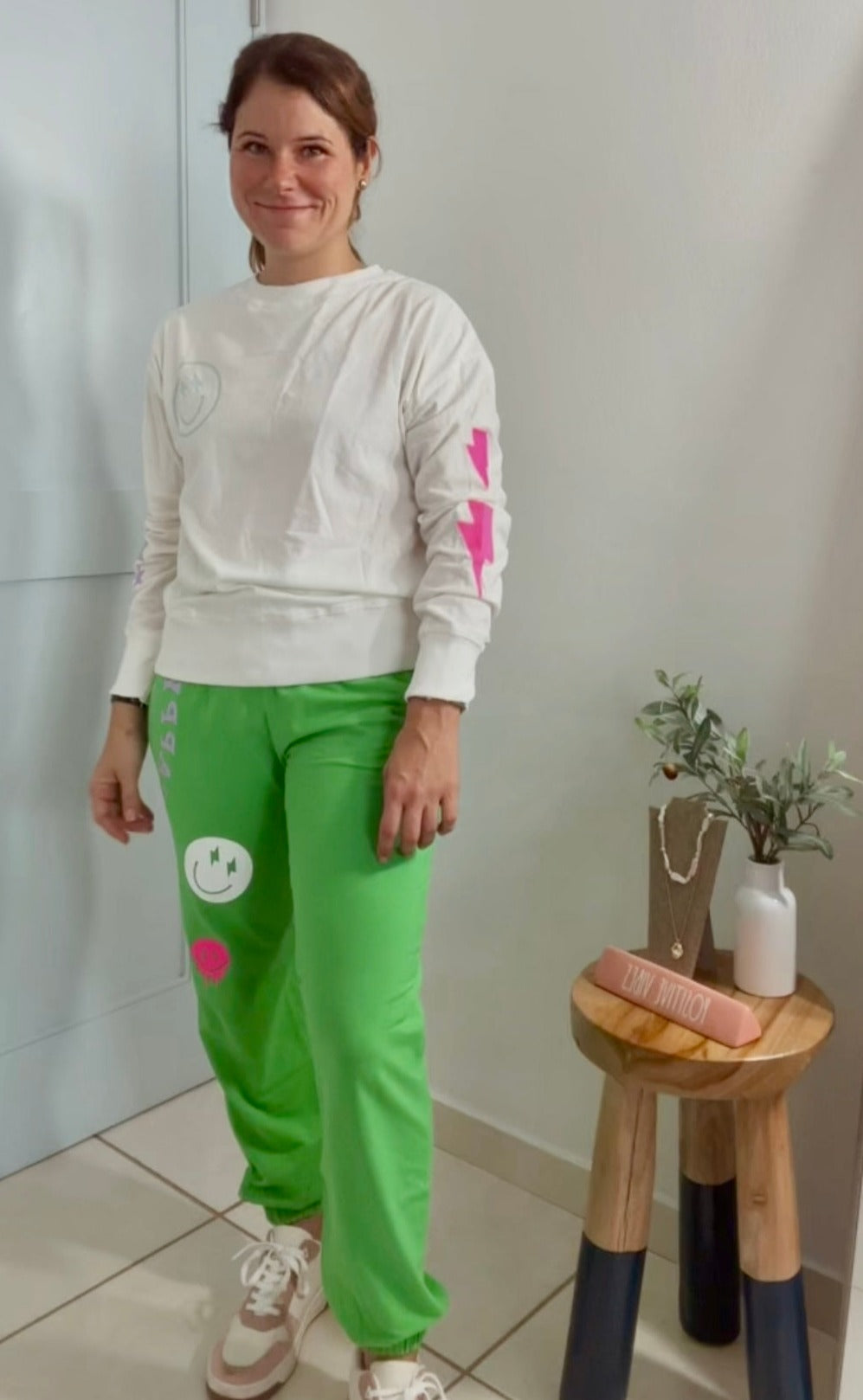 Happy Face Long sleeve - Jogger Set