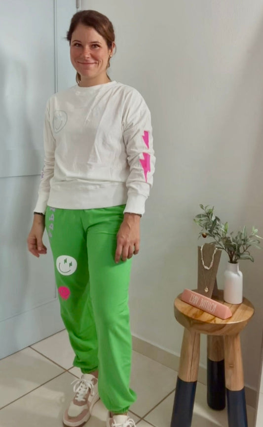 Happy Face Long sleeve - Jogger Set