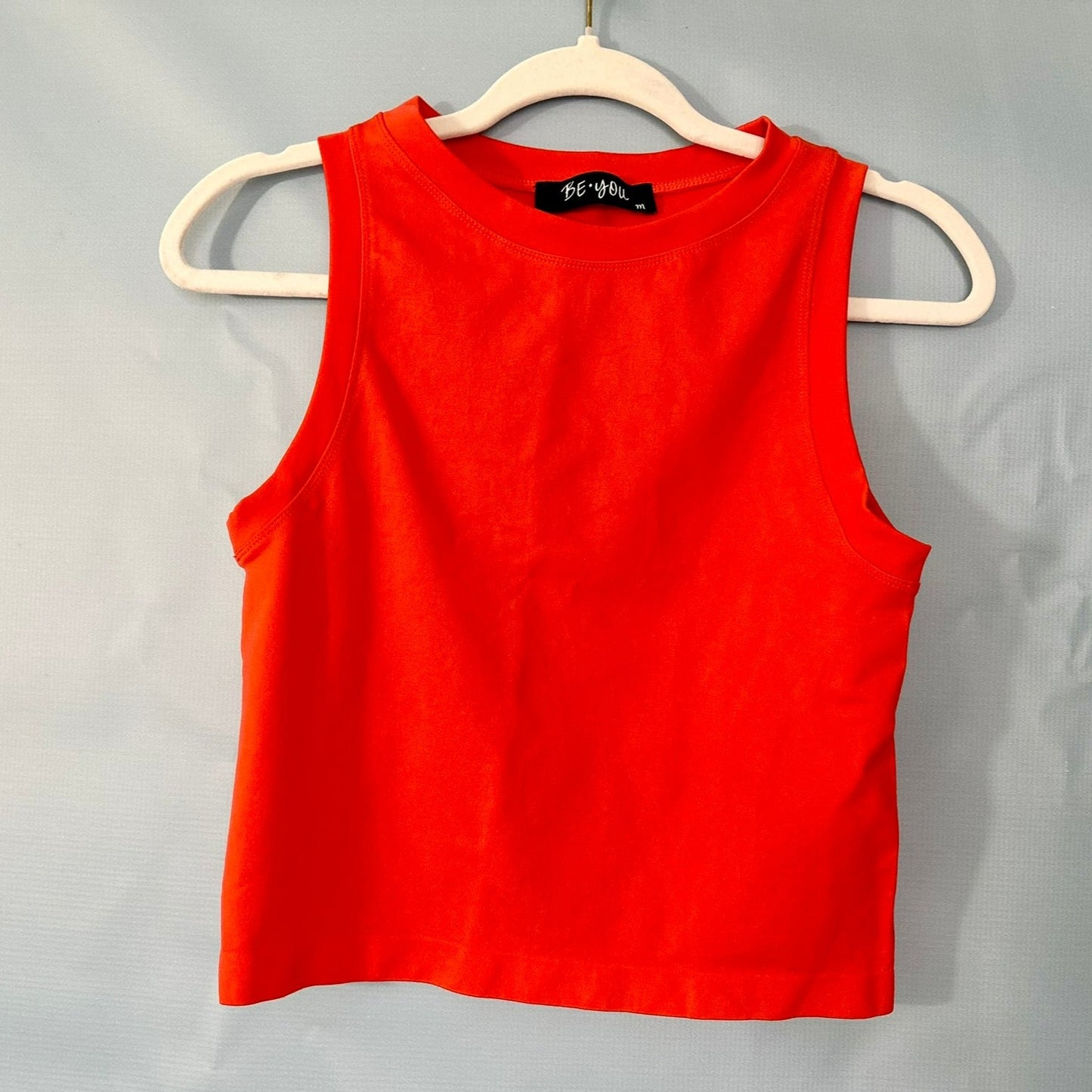 Orange Basic Top