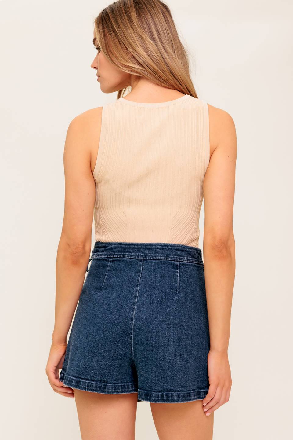 Sugar Sky Denim Skort