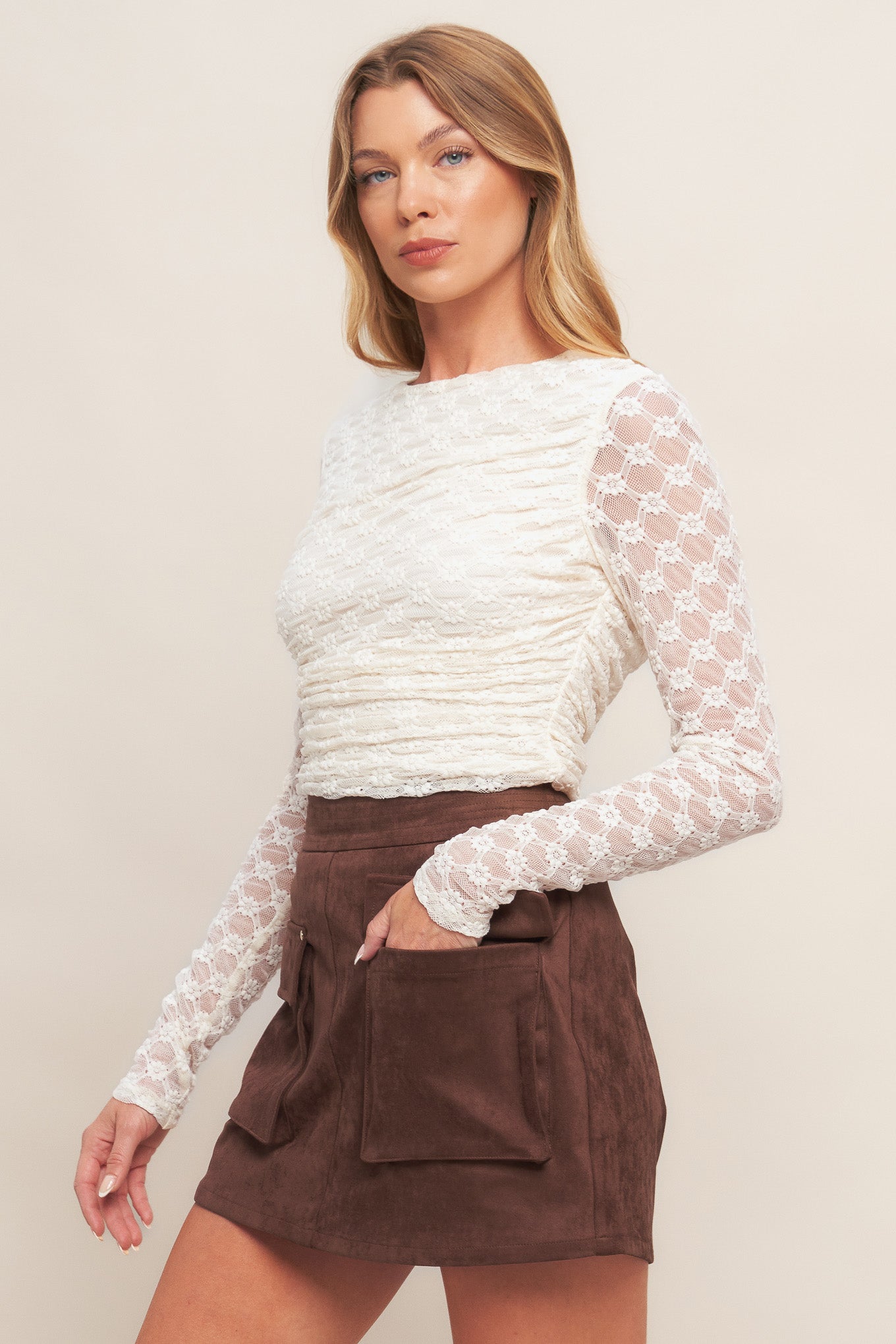 Campus Suede Skort