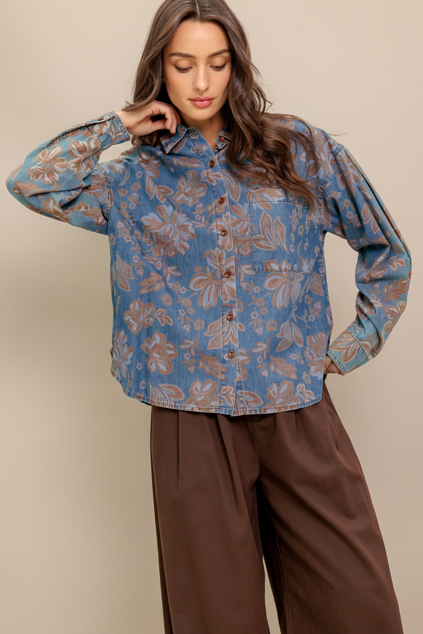 Vintage Garden Party Blouse