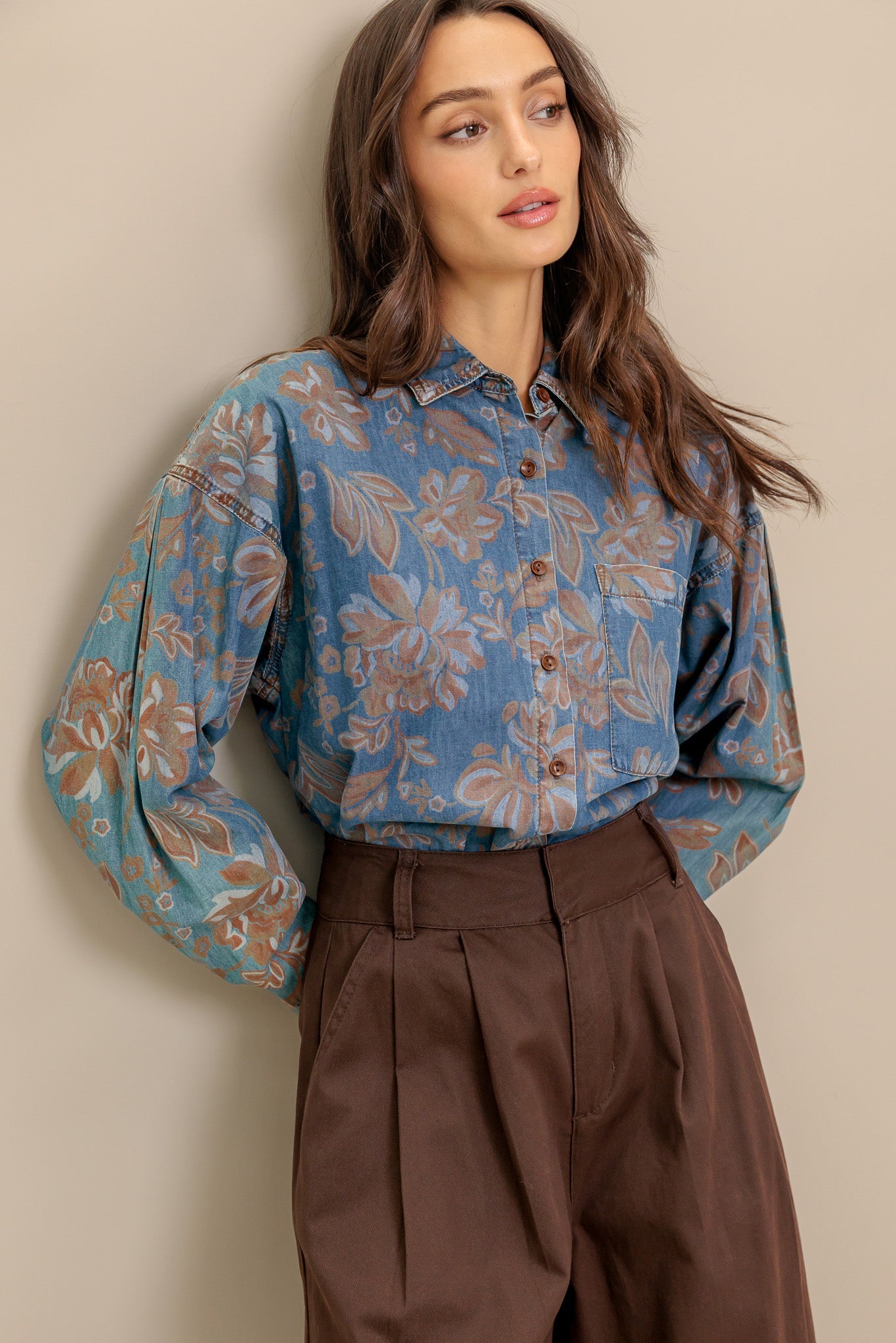 Vintage Garden Party Blouse