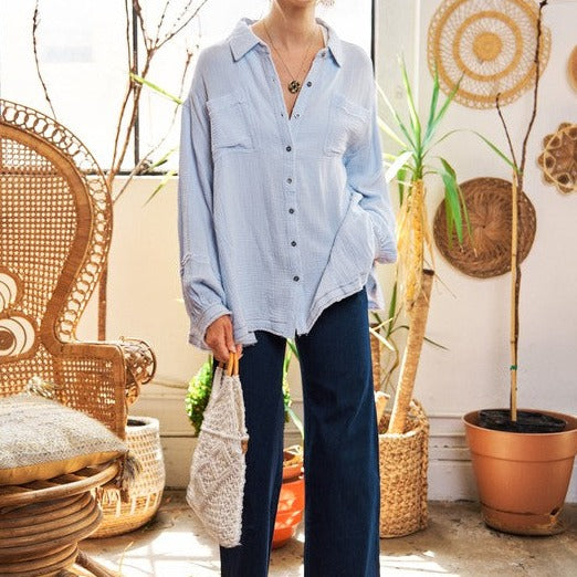 Lightweight Flowy Shirt