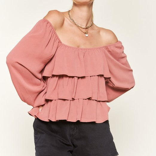 Tiered Blouse - Plus