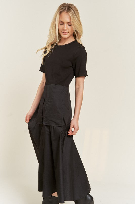 Knit Maxi Dress-Plus