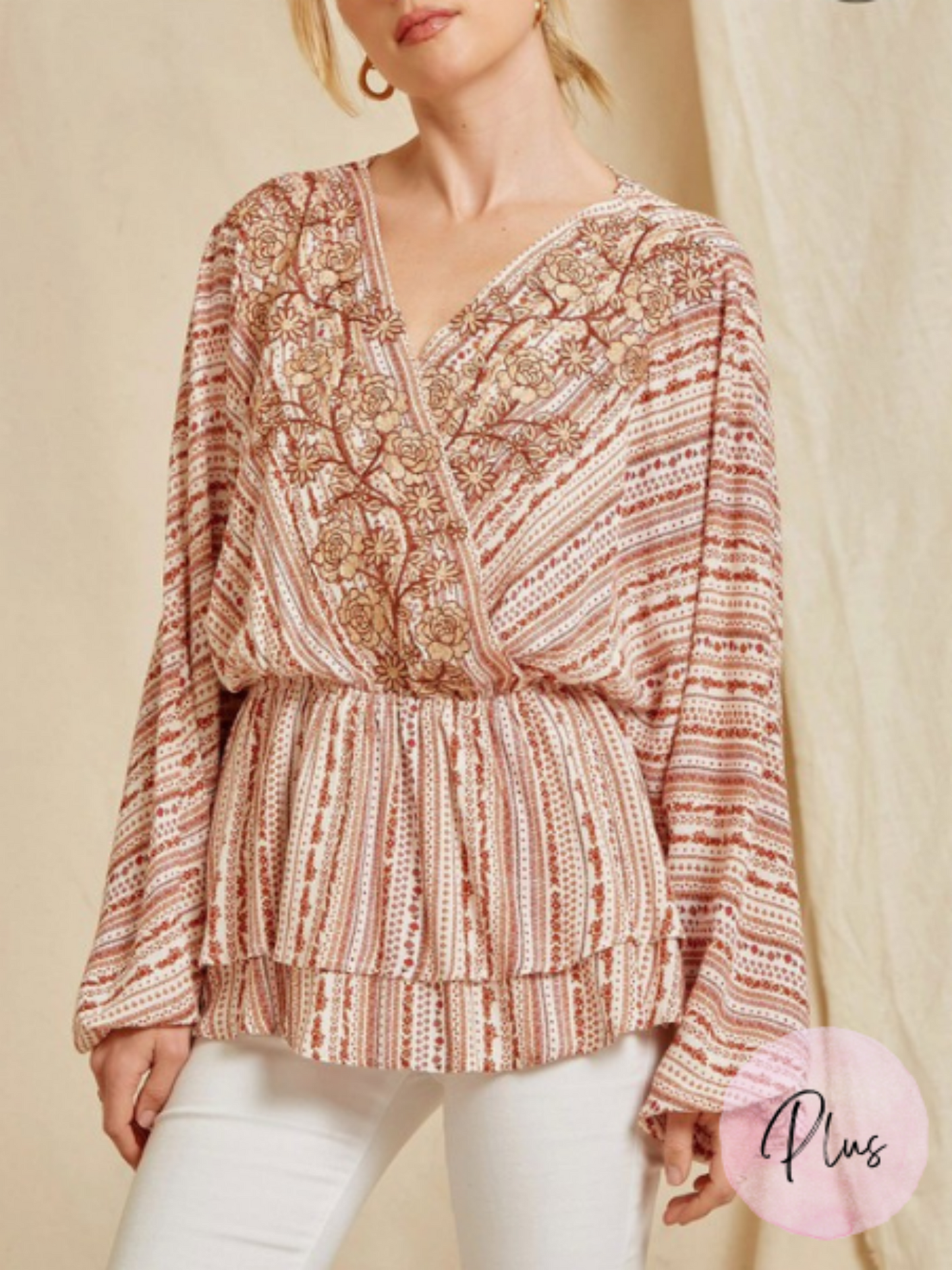 Chic Surplice Top