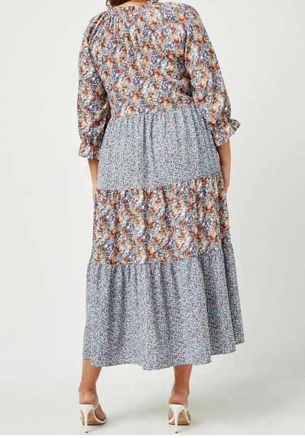 Isabella Floral Maxi Dress