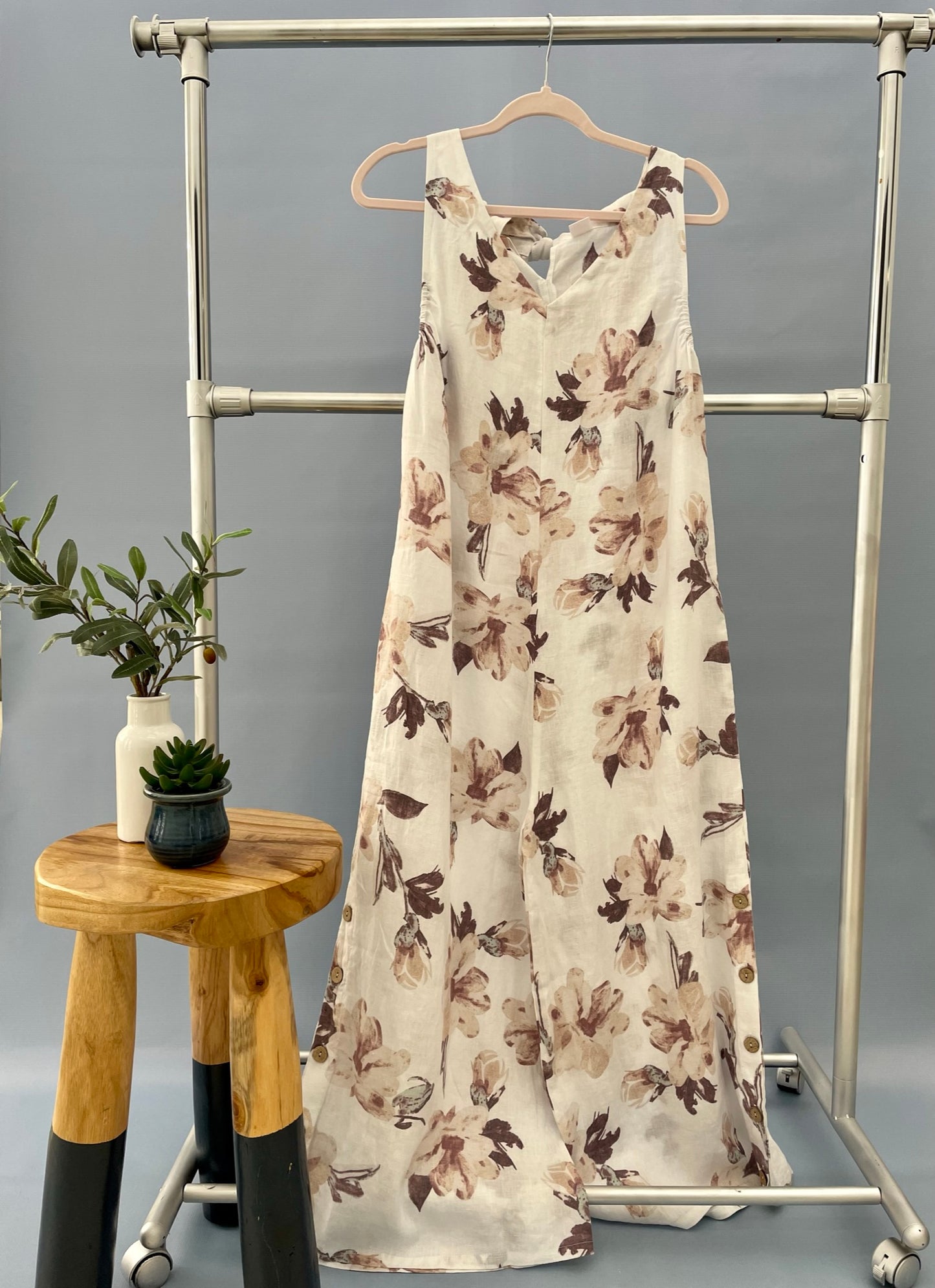 Pomponia Linen Jumpsuit