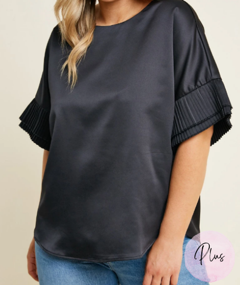 The Black Tier Top