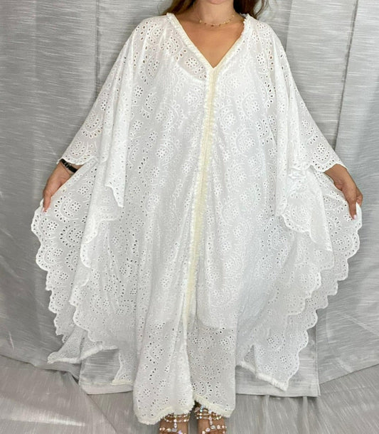 Kai Eyelet Kaftan