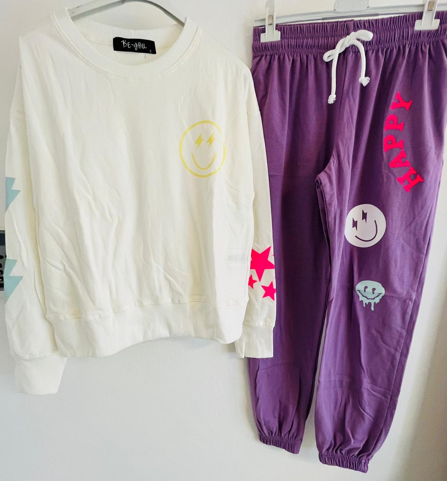 Happy Face Long sleeve - Jogger Set