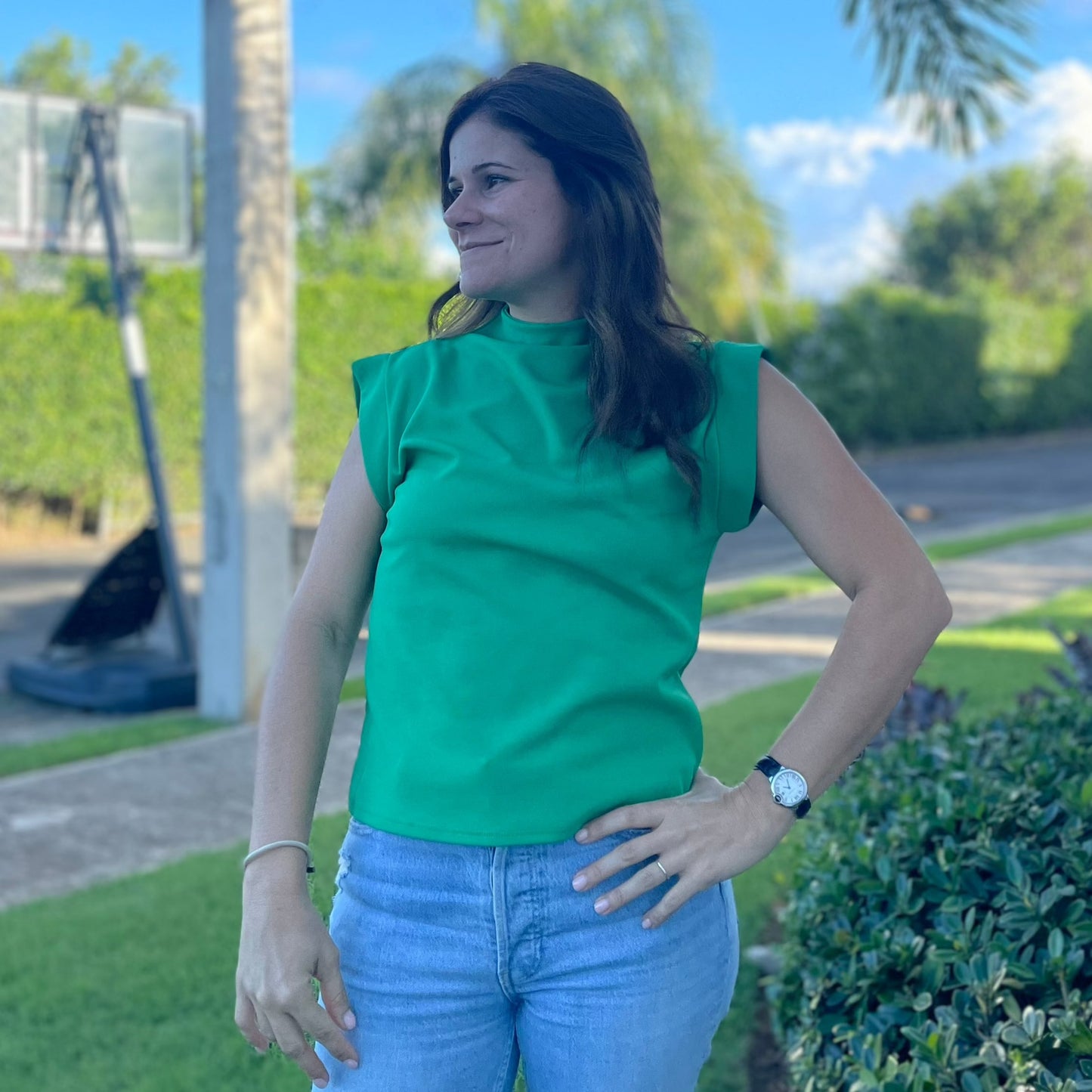 Green Basic Top