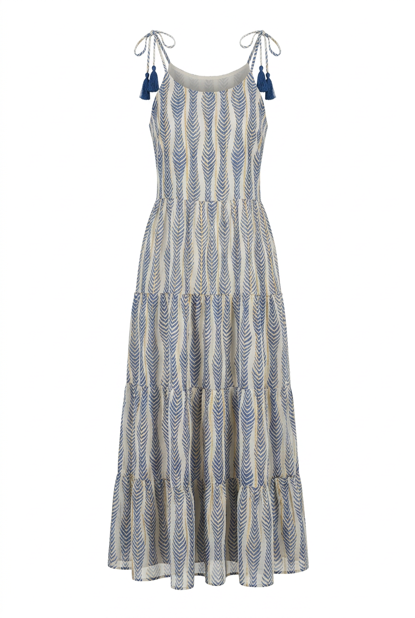 Gianna Blue - Maxi Dress