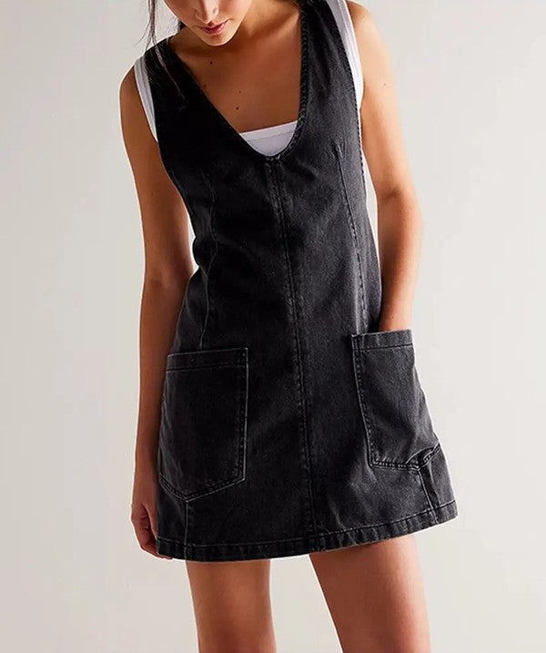 Denim Overall dress