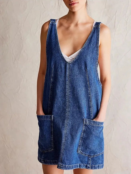 Denim Overall dress