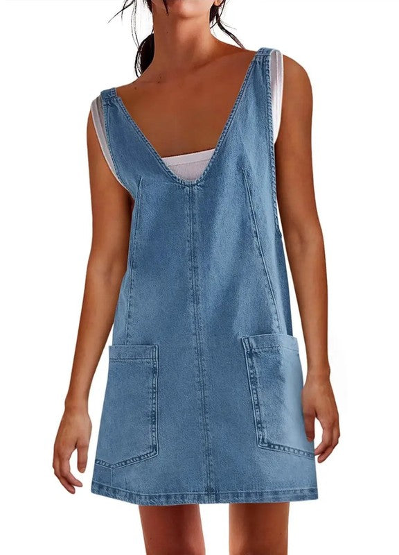 Denim Overall dress