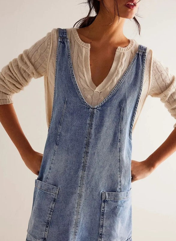 Denim Overall dress