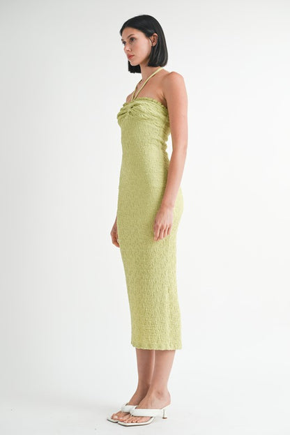 Lime Light Midi Dress