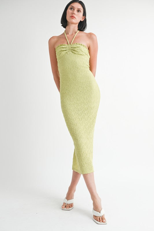 Lime Light Midi Dress