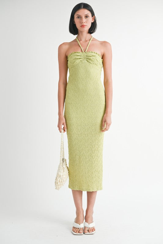 Lime Light Midi Dress