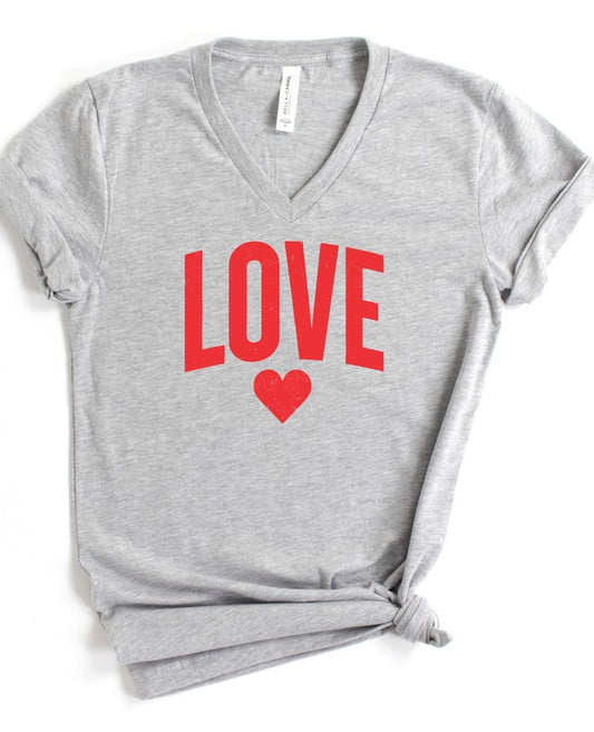 Love Heart Graphic Tee