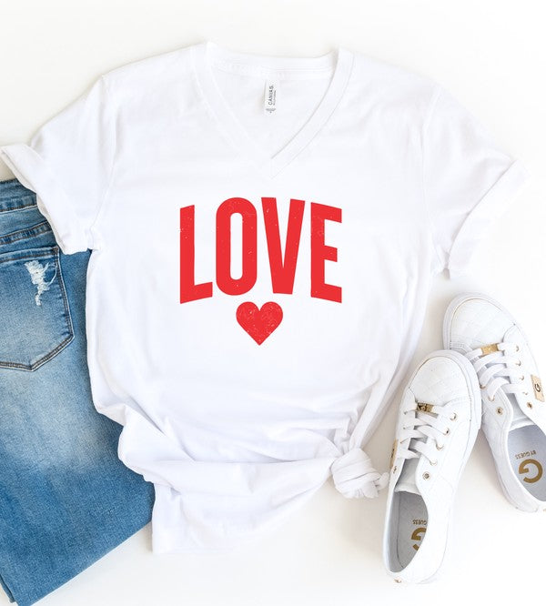 Love Heart Graphic Tee