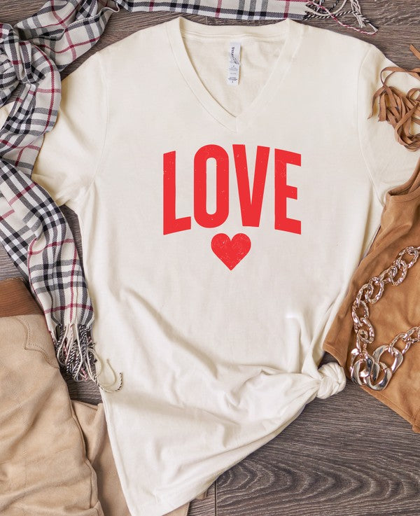 Love Heart Graphic Tee