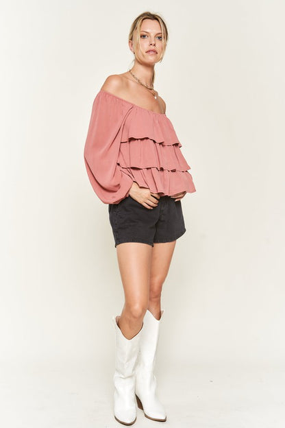 Tiered Blouse - Plus