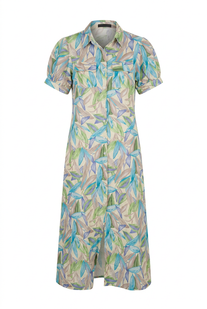 Breezy Botanical Maxi Dress