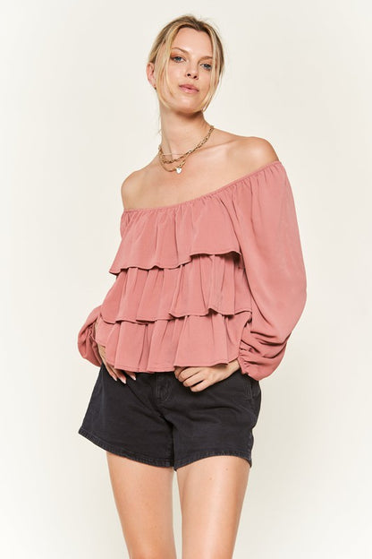 Tiered Blouse - Plus