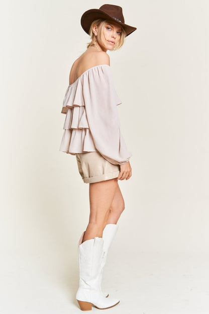 Tiered Blouse - Plus